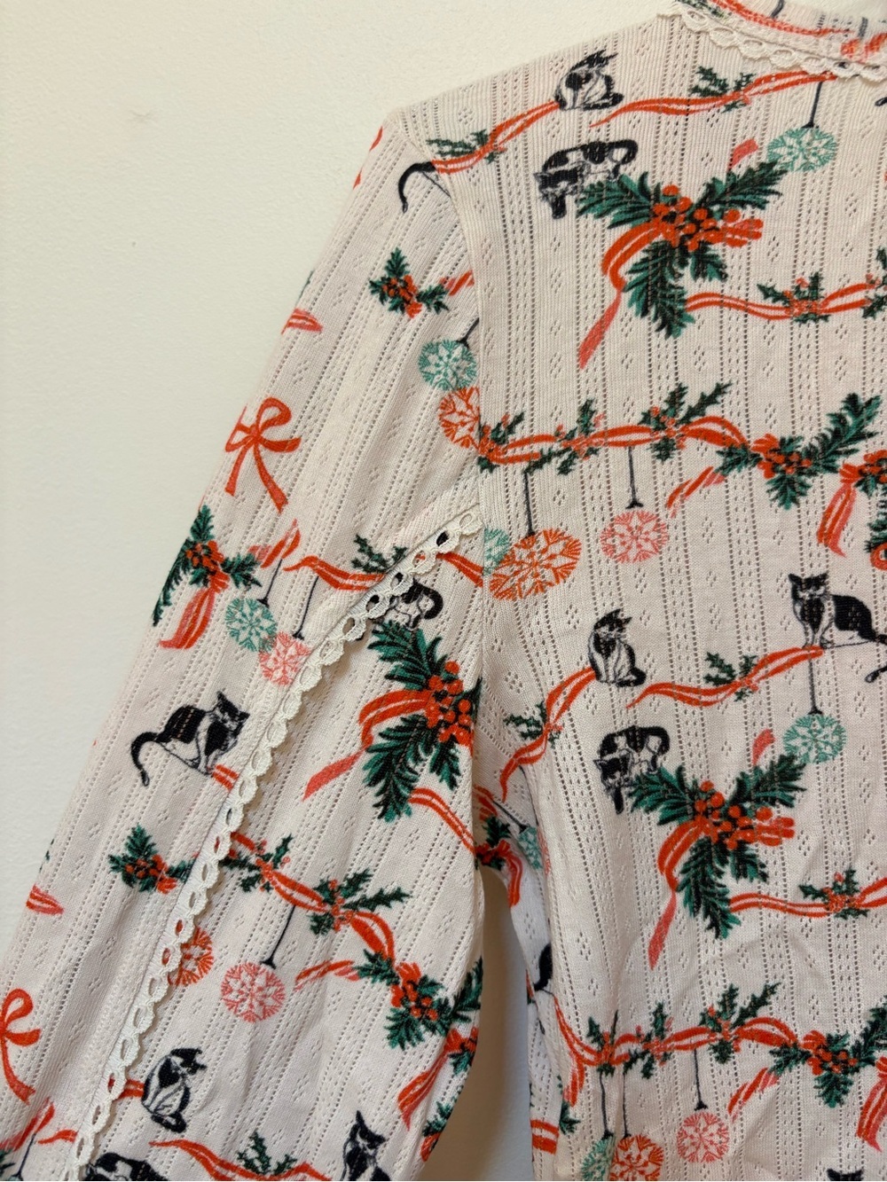 NWOT Free People Pearl And Lace Cardi Size Small - Picture 15 of 16